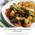 Best L11. Shrimp w. Garlic Sauce (Lunch) in Youngsville, LA